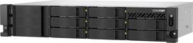 Qnap TS-855eU-8G, 2U, 8 x 2.5"/3.5" SATA, Intel Atom C5125 8C/8T, 8GB SODIMM DDR4 (max. 64GB ), 2 x 2.5GbE, Single PSU