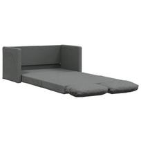 Grindų sofa-lova，Poilsio sofa, 2-1, tamsiai pilka, 112x174x55cm, audinys CFE14102