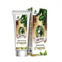 Eliksyras chaga kremas-balzamas kūnui, 75ml