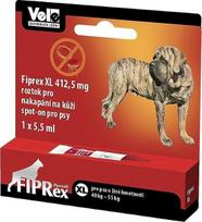 Lašai didelių veislių šunims nuo parazitų Vet-Agro Fiprex XL, 5,5 ml