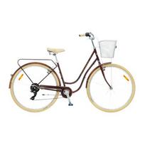 Miesto dviratis Classic Deluxe 28", rudas, M