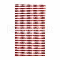 Dekor.lipnūs kristalai 3mm  806vnt.  RED
