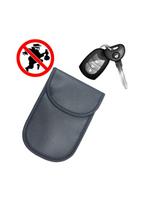 Apsaugos nuo vagystės dėklas automobilio raktams Faraday narvas 14x10cm juodas