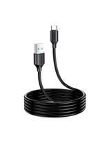 Įkrovimo ir duomenų laidas USB - USB Type C 3A 2m juodas