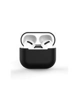 „AirPods 2“ / „AirPods 1“ silikoninis minkštas ausinių dėklas, juodas dėklas (C dėklas)