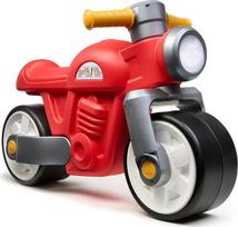 Falk Laufrad Motorrad ab 1 Jahr I Kinder Laufrad & Motorrad Spielzeug mit Hupe & leisen Rädern I Robustes Kinderfahrzeug aus recyceltem Kunststoff I Geschenk zum 1. Geburtstag