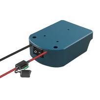 Pasidaryk pats adapteris Makita 14.4V 18V akumuliatoriui į doką Maitinimo kištuko priedų rinkinys su laidų išvestimi ir jungikliu mėlyna