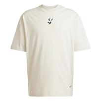 Adidas Panda šuolio grafikos marškinėliai Patogūs Madingi Universaliai Minkšti Vienspalviai Trumpomis Rankovėmis Marškinėliai Unisex Viršutiniai Drabužiai Miracle-Bauxite-Brown JZ3289 XXXL