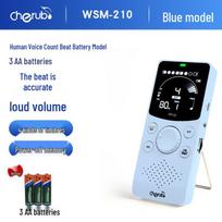 Little Angel Universali elektroninė metronomas gitarai, pianinui, būgnų komplektui ir Juegu Zheng su žmogaus balso skaičiavimu muzikai ir sportui