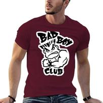 Bad Boy Club vintage BMX & logo Classic T-Shirt hippie clothes custom t shirt mens cotton manga vintage anime clothes S