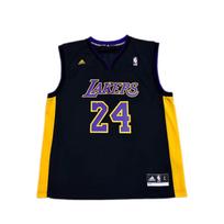 Adidas X NBA Bendradarbiavimas Lakers Kobe Mada Universalus 24 Holivudo Naktis Spausdinimas Berankovis Krepšinio Marškinėliai Unisex marškinėliai 7818A-3LT-AEB836 S