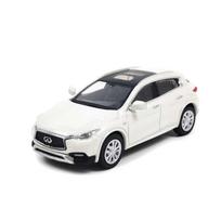 Paudi Modelio Mastelis Infiniti QX30 2017 Modelis Baigtas Kolekcijai 1/64 Automobilis, Baltas, Produktas, balta