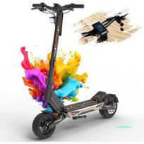 KuKirin T3 - Elektrinis paspirtukas - 800W variklis - 48V 15.6Ah baterija - Maks. 45 km/h - 10'' padangos - 55KM nuvažiuojamas atstumas - Juodas