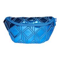 Adidas Originals Polyester Sling Bag, Fanny Pack Regular Women's Blue Metallic Adidas H06708