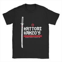 Men T-Shirts Hattori Hanzo Kill Bill Novelty Cotton Tee Shirt Short Sleeve T Shirts O Neck Clothes Graphic S
