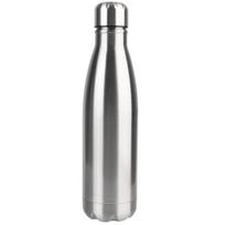 BPA laisvas termosas sportiniams buteliams Nerūdijančio plieno vandens buteliukas 500ml Kolos vandens alaus termosas Dvigubos sienelės izoliuotas vakuuminis termosas Silver