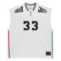 adidas x Willy Chavarria Jabbar Krepšinio marškinėliai Viršus Off White Unisex Viršutiniai drabužiai JV6410 S