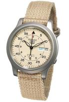 Seiko Importinis Automatinis Tinklelio Modelis Vyriškas Laikrodis, Smėlio spalvos, Dirželis, SNK803K2, [Importuotas]