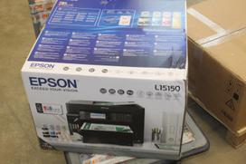 SALE OUT. Epson EcoTank L15150 Pint Scan Copy Fax Epson EcoTank L15150 Colour, Inkjet, Multicunctional Printer, A3+, Wi-Fi, Black, DAMAGED PACKAGING
