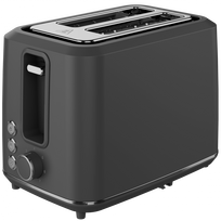 AENO Electric Toaster, Grey, 220-240V, 50-60Hz, 920-1080W, 2-slot, 3 modes, 7 browning levels