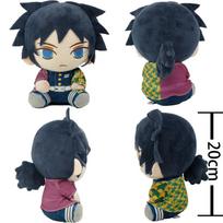 Devil's Blade Anime pliušinis įdaryti žaislas Mielas Dolsl Demon Slayer Manga Lėlė Kimetsu No Yaiba Tanjirou Nezuko Dovanų dekoras vaikams 20cm