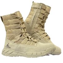 LAHORS Lengvi zomšos odos taktiniai koviniai batai Vyriški Lauko žygio dykumos armijos batai Kvėpuojantys vyriški ankle boots Pagaminti žmogaus 39