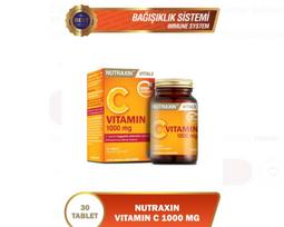 „Nutraxin“ vitamino C maisto papildas, 1000 mg, 30 tablečių