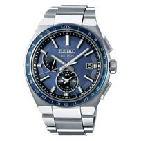 Seiko Astron NEXTER Solinis Laikrodis SBXY037 Sidabrinis Radijo Bangomis Valdomas Vyriškas