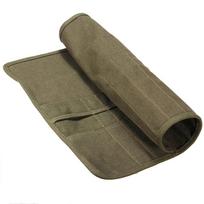 Pen Roll Durable Canvas Brush Bag Artist Draw Pen Watercolor Wrap Oil Paint Brush Cases Holder Portable Storage Box Stationery