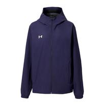 „Under Armour“ vėjui nepralaidi, vandeniui atspari striukė su gobtuvu ir ilgomis rankovėmis, unisex stiliaus, tamsiai mėlyna 25500401-409 XS