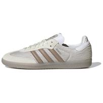 Adidas Originals SAMBA OG dilimui atsparūs žemapadžiai riedlenčių bateliai unisex sidabro smėlio spalvos rudi sportbačiai JP5674 36⅔