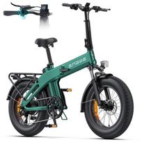 Vélo électrique pliable - ENGWE - EP-2 3.0 BOOST - Batterie 48V 13,5Ah - Autonomie 120km - Freins hydrauliques žalia