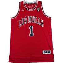 Adidas X NBA Chicago Bulls Swingman Fan Edition Derrick Rose Casual Soft Comfortable Skin-Friendly Basketball Jersey Unisex jersey Red Y58000 L