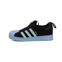 Adidas Originals Superstar 360 žemi vaikščiojimo batai kūdikiams Juodi Mėlyni AQ0205 22