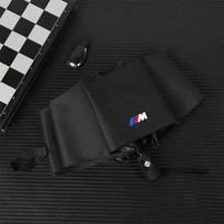 Automobilinis nešiojamas sulankstomas automatinis trijų dalių skėtis nuo saulės BMW M Performance M2 M3 M5 320 325 E28 E30 E34 E36 E39 E46 juoda