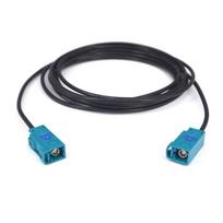 leeyovk DAB automobilio antenos laidas Fakra adapteris TV GPS Fakra  Z  moteriškas pigtail laidas kit 10 juoda