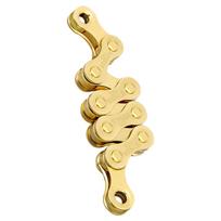 Hollow Bike Chain 114/116 Links Bicycles Chain Mountain Road Bike Chain With Missing Links Connecter Easy to Use B