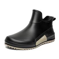 Neperšlampami Ankle Rain Boots Vyrams Šefo Virtuvės Vilna Pamušti Vyriški Batai Darbo Mada Lietingai Dienai Neslystantys Sodo Žvejybos Wellies 36