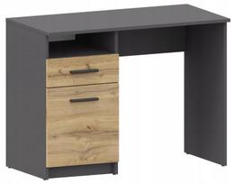 Rašomasis stalas BODO DSP 100cm ANTHRACITE-WOTAN knygų spinta komoda