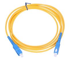 EXTRALINK 2m ilgio optinis laidas su jungtimis abiejuose galuose SC/UPC-SC/UPC SM SIMPLEX 3.0MM(EL-SCUPC-SCUPC-S-2)