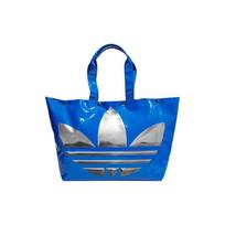 Adidas Originals poliuretano pirkinių krepšys, rankinė ant peties, rankinė įprasta moteriška Paukščio plunksnos mėlyna Adidas JD5747