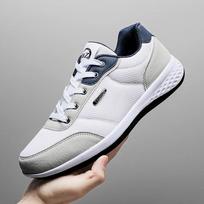 Originalūs Vyriški Sportiniai Batai Bėgimui Treniruotėms Kvėpuojantys Odiniai Suvarstomi Laisvalaikio Verslo Kasdieniai Batai Walking Lauko Sportbačiai 38