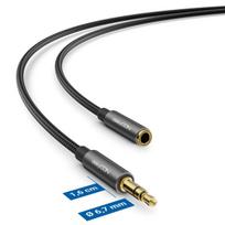 Deleycon 5m Aux prailginimo laidas 3.5mm stereo jungtis