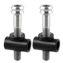 Titano Lydinio Sėdynės Laikiklio Varžtas 5x30/40mm Universalūs Sėdynės Laikiklio Dviračio Varžtai Dviračio Sėdynės Laikiklio Vamzdelio Varžtas Veržlė Poveržlė 40 sidabras