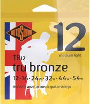 Rotosound 80/20 Bronzos Akustinės Gitaros Stygos (medium Light)
