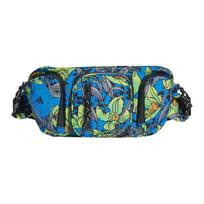 Adidas Recycled Polyester One Shoulder Crossbody Fanny Pack Regular Women's Black/Blue/White Adidas HR4336