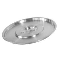 Nerūdijančio plieno dangtis kibirui, 280 mm, sidabro spalva