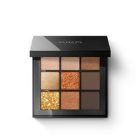 Akių šešėlių paletė Kiko Milano Glamour Multi Finish Eyeshadow Palette, 01 Earth Tones