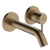 Hansgrohe Tecturis S 73350140 potinkinis praustuvo maišytuvas, brushed bronze spalvos, 165mm snapas