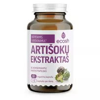 ECOSH Artišokų ekstraktas, 60 kapsulių